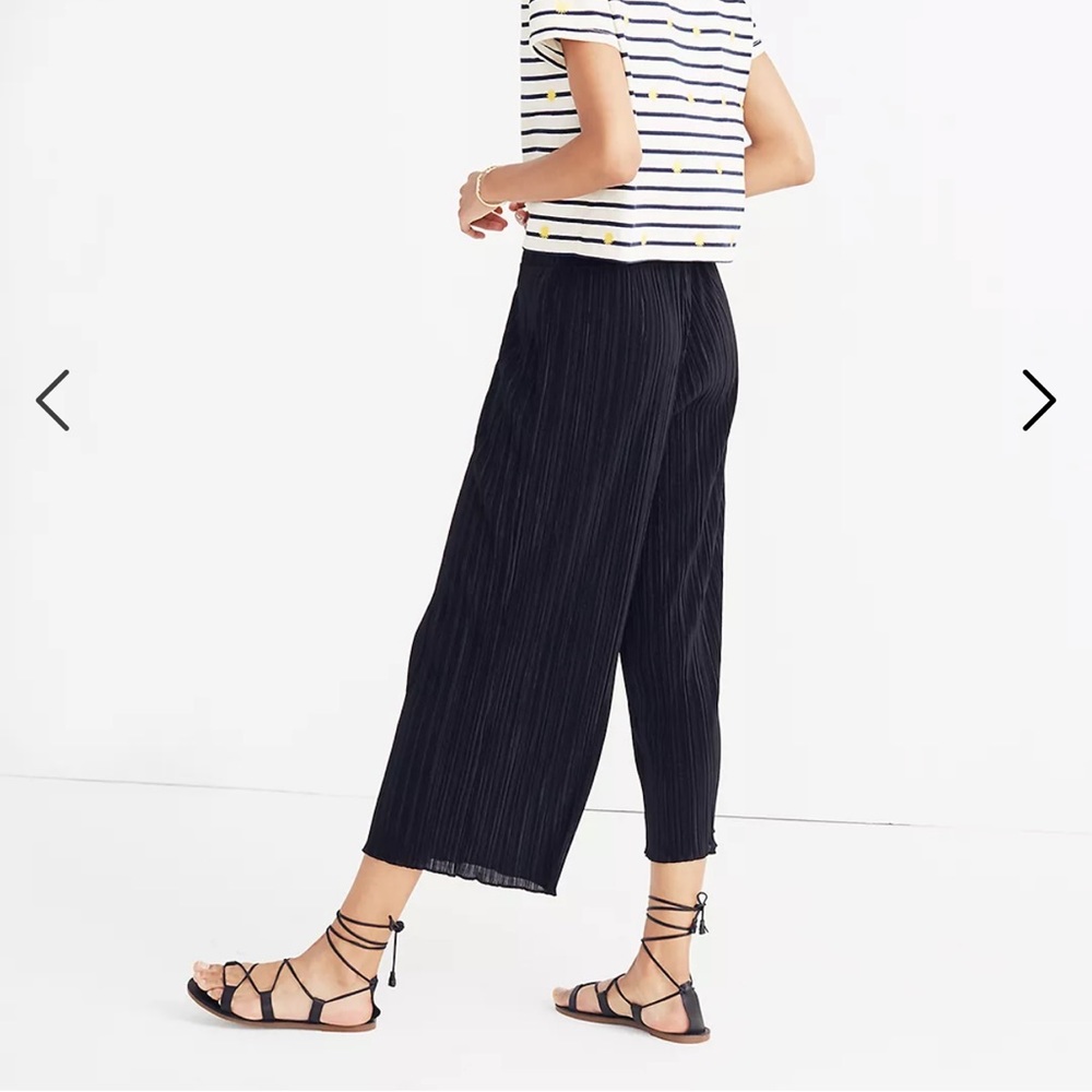 Madewell Pleated wide-leg pants - Picture 5 of 11